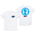 BatWrapz "Blowing Bubbles & Hitting Doubles" Adult Tee - White Hoodie, Sweatshirt | CoreVibeTees.com (Image 1)