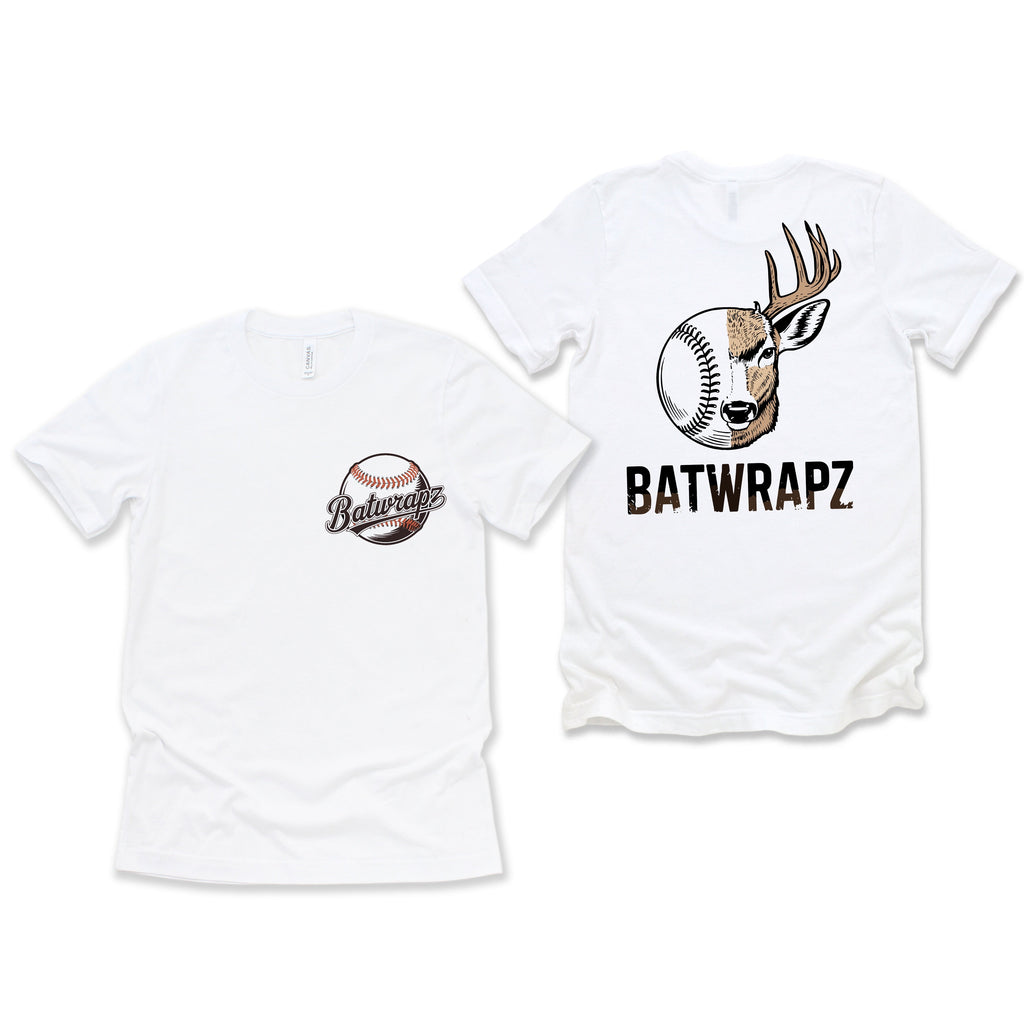 BatWrapz "Seasons Collide" Adult Tee - White Hoodie, Sweatshirt | CoreVibeTees.com (Image 1)