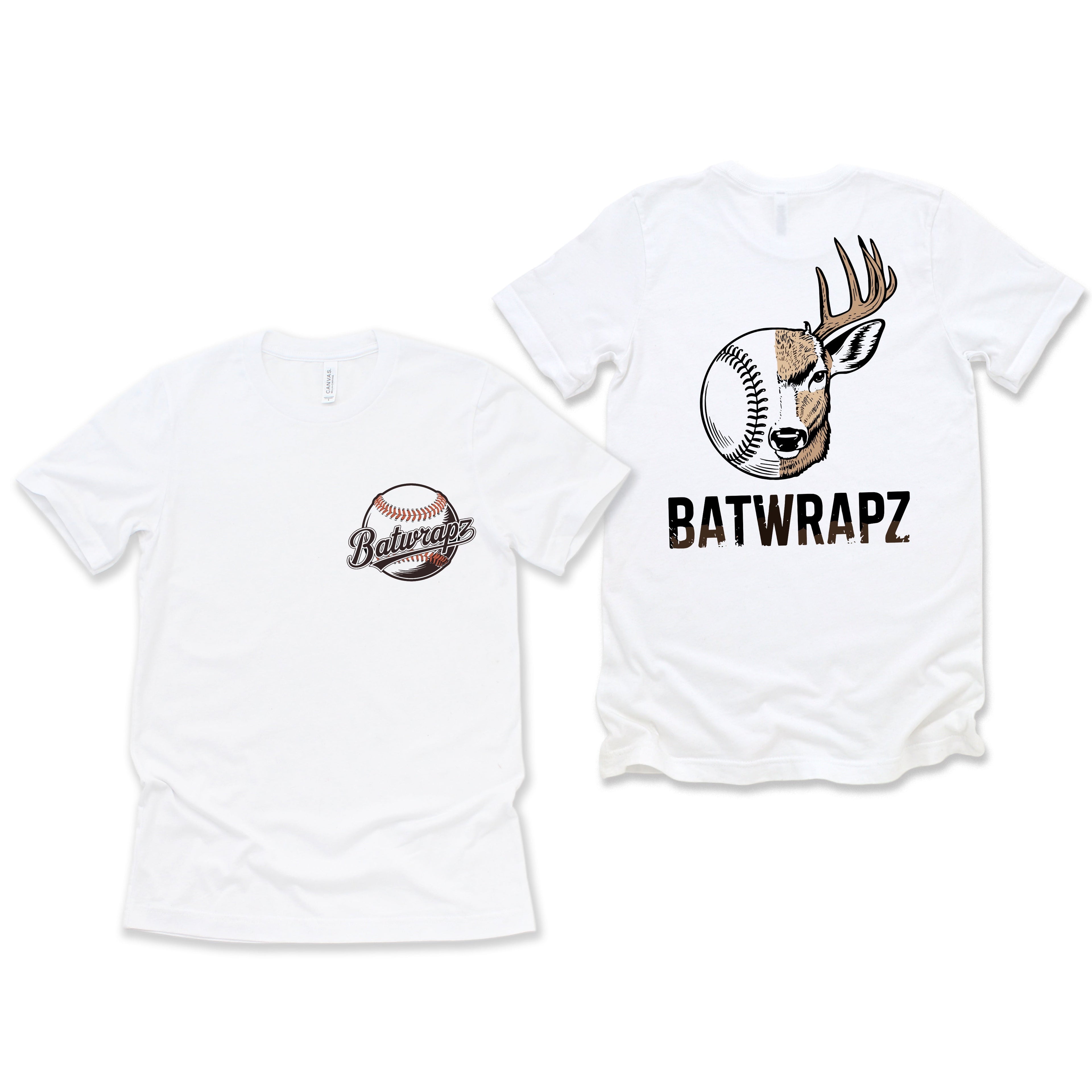 BatWrapz "Seasons Collide" Adult Tee - White Hoodie, Sweatshirt | CoreVibeTees.com (Image 1)