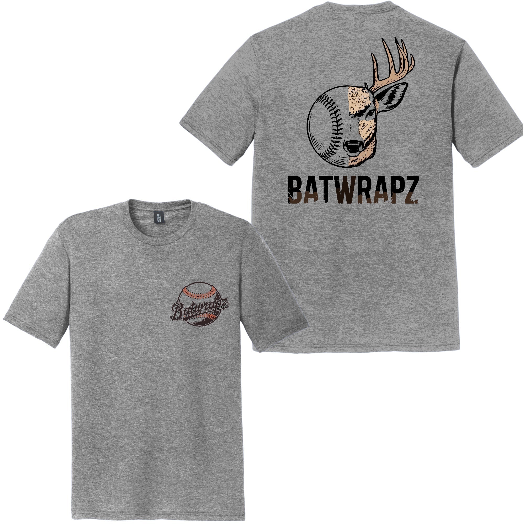 BatWrapz "Seasons Collide" Youth Tee - Grey Hoodie, Sweatshirt | CoreVibeTees.com (Image 1)