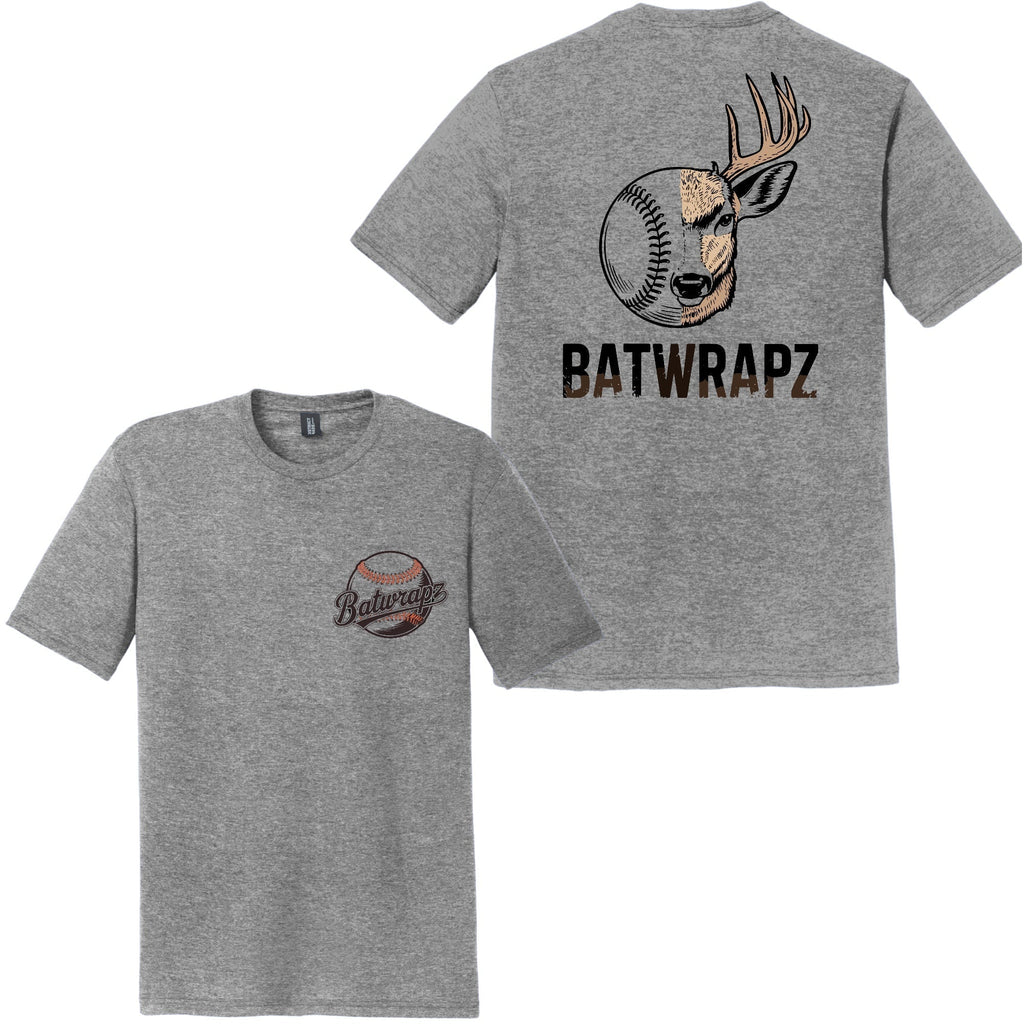 BatWrapz "Seasons Collide" Adult Tee - Grey Hoodie, Sweatshirt | CoreVibeTees.com (Image 1)