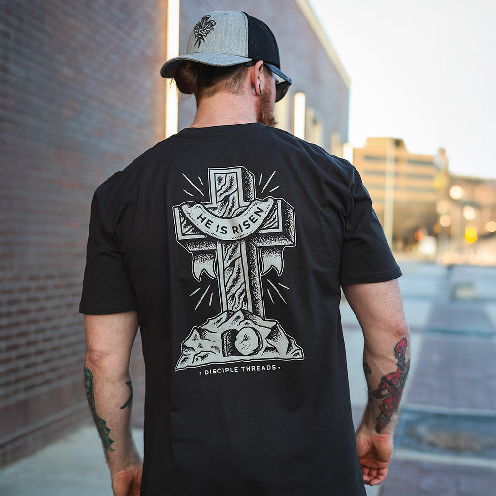 He Is Risen T-Shirt Hoodie, Sweatshirt | CoreVibeTees.com (Image 4)