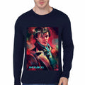 Sherlock Navy Blue Full Sleeve Tee Hoodie, Sweatshirt | CoreVibeTees.com