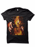 Fire Monster Black Tee Hoodie, Sweatshirt | CoreVibeTees.com