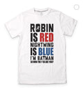 Robin Is Red Nightwing Is Blue T-Shirt Hoodie, Sweatshirt | CoreVibeTees.com