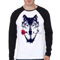Wolf Raglan T-Shirt Hoodie, Sweatshirt | CoreVibeTees.com