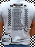 2025 RACE SERIES 2- DOUBLE SIDED TEE Hoodie, Sweatshirt | CoreVibeTees.com (Image 1)