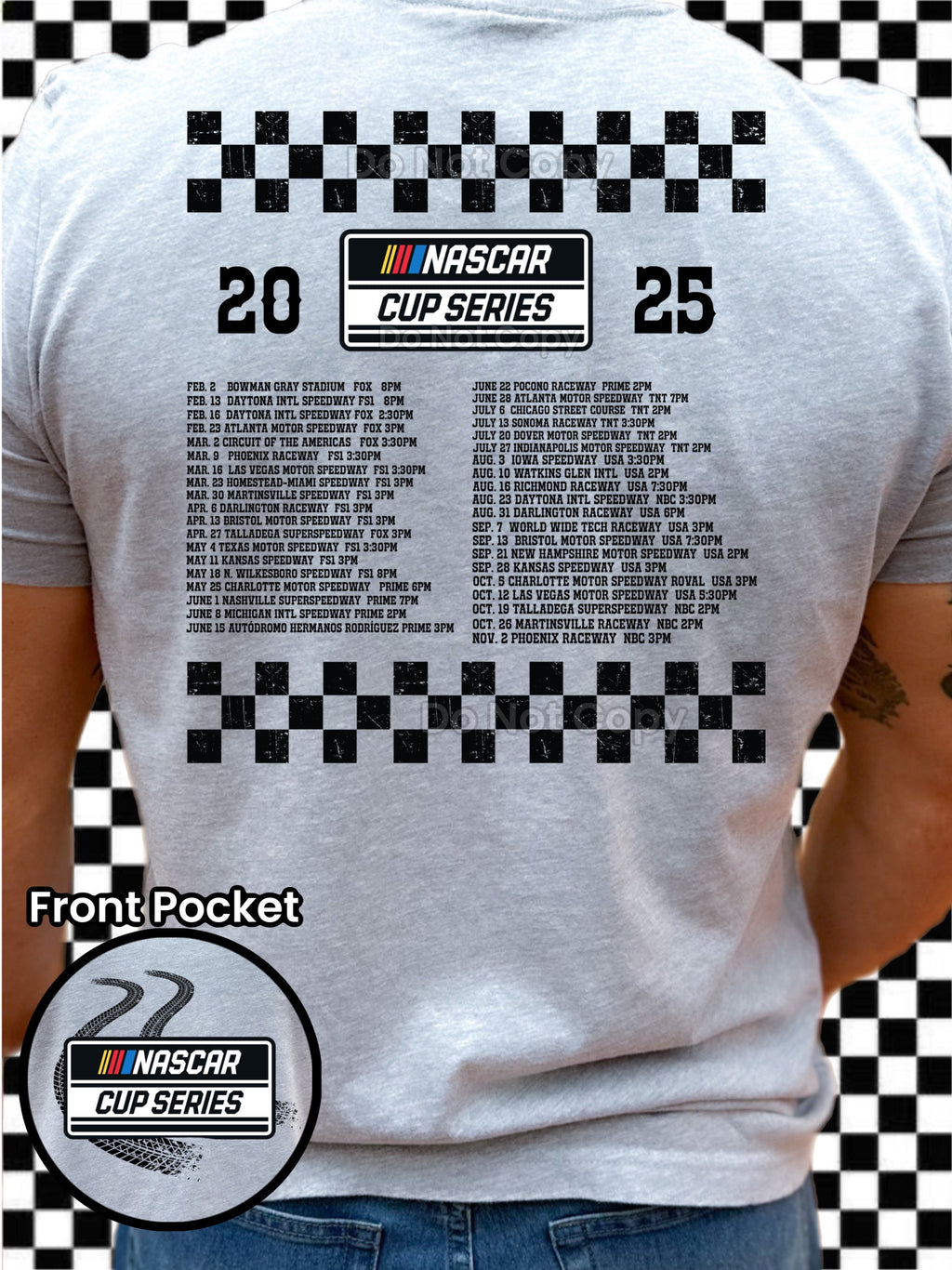 2025 RACE SERIES 1- DOUBLE SIDED TEE Hoodie, Sweatshirt | CoreVibeTees.com (Image 1)
