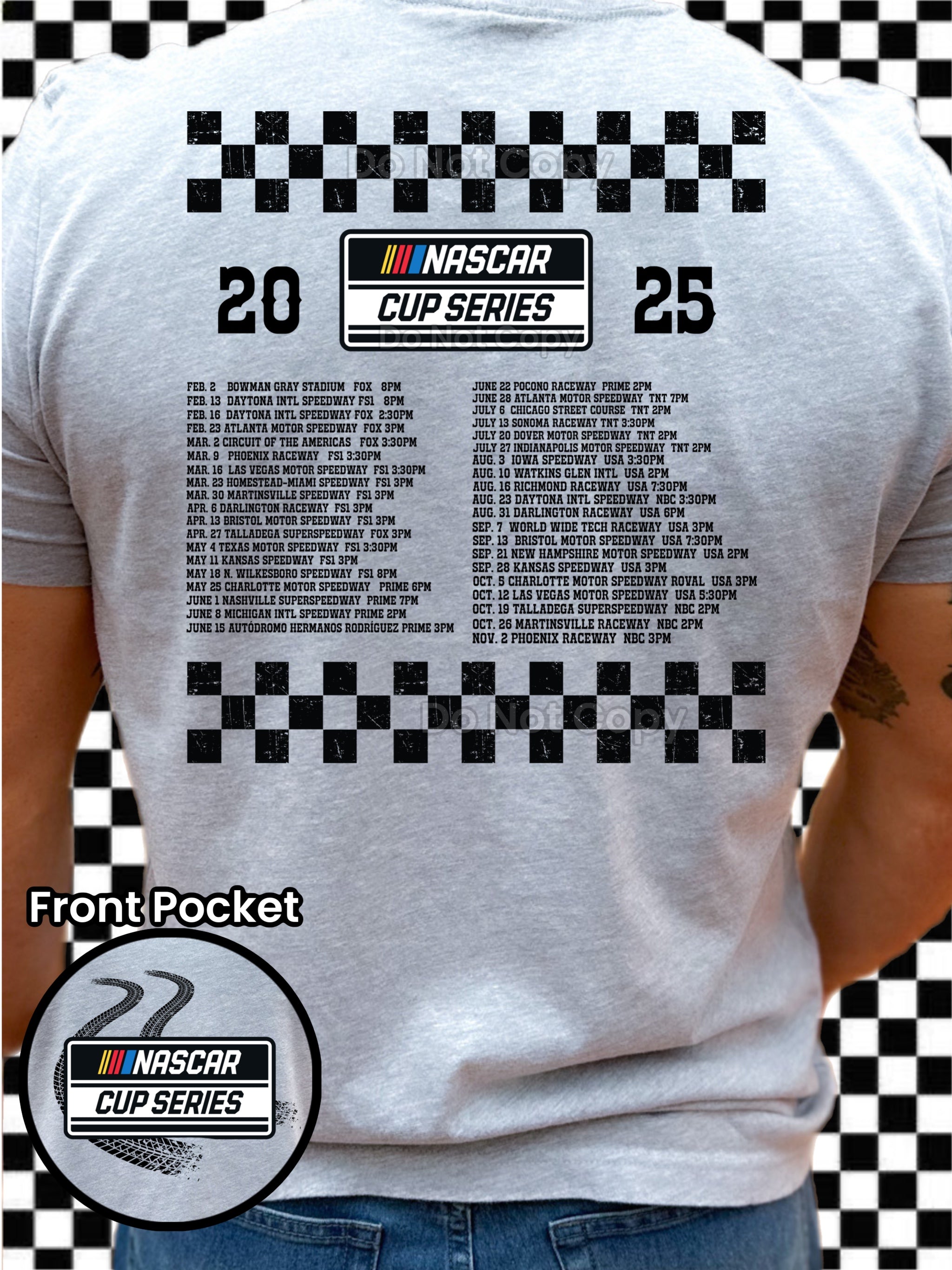 2025 RACE SERIES 1- DOUBLE SIDED TEE Hoodie, Sweatshirt | CoreVibeTees.com (Image 1)
