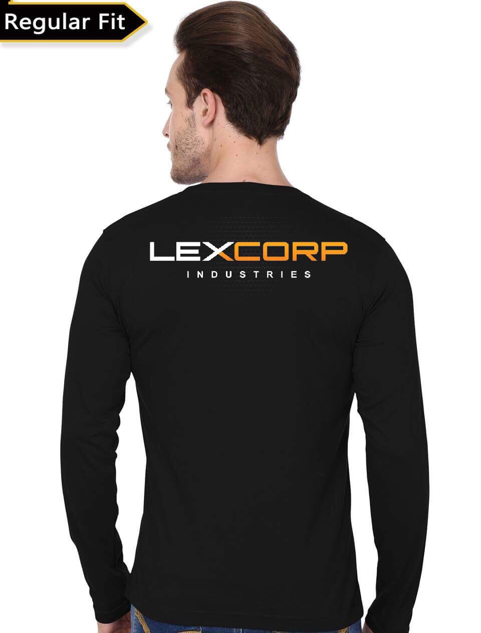 Lexcorp Black Full Sleeve T-Shirt Hoodie, Sweatshirt | CoreVibeTees.com