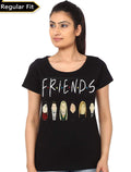 Friends Girls Black T-Shirt Style004 Hoodie, Sweatshirt | CoreVibeTees.com