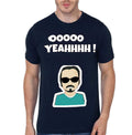 Yeah Navy Blue Tee Hoodie, Sweatshirt | CoreVibeTees.com