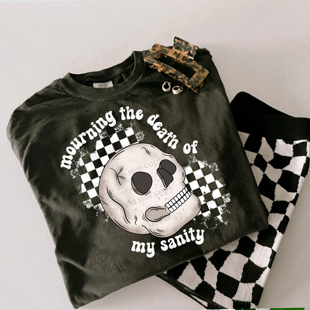 MORNING MY SANITY TEE Hoodie, Sweatshirt | CoreVibeTees.com (Image 1)