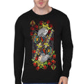 King Skull Card Black Full Sleeve T-Shirt Hoodie, Sweatshirt | CoreVibeTees.com