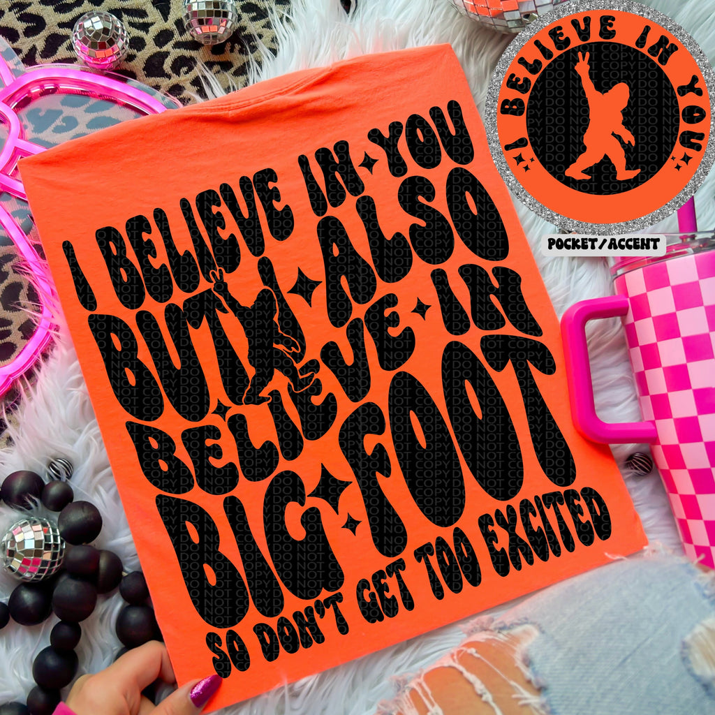 I BELIEVE IN YOU- POCKET PRINT DOUBLE SIDED TEE Hoodie, Sweatshirt | CoreVibeTees.com (Image 1)