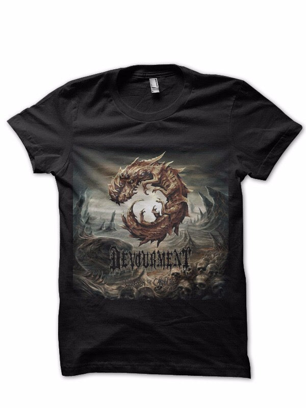Devourment Black T-Shirt Hoodie, Sweatshirt | CoreVibeTees.com
