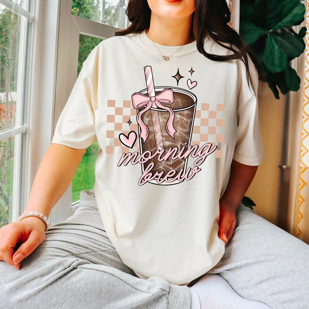 MORNING BREW HEART TEE Hoodie, Sweatshirt | CoreVibeTees.com (Image 1)