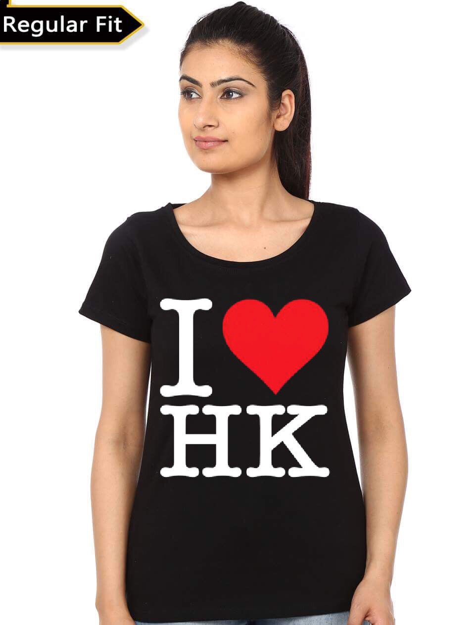 I Love HK Girlâ€™s Black T-Shirt Hoodie, Sweatshirt | CoreVibeTees.com
