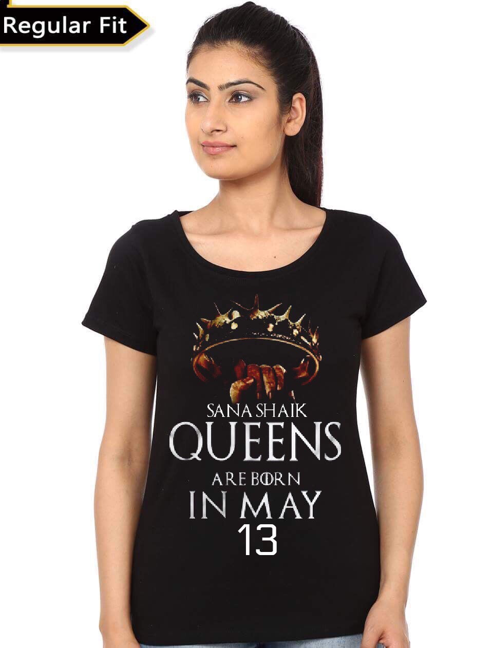 Custom May 13 Black Girls T-Shirt Hoodie, Sweatshirt | CoreVibeTees.com