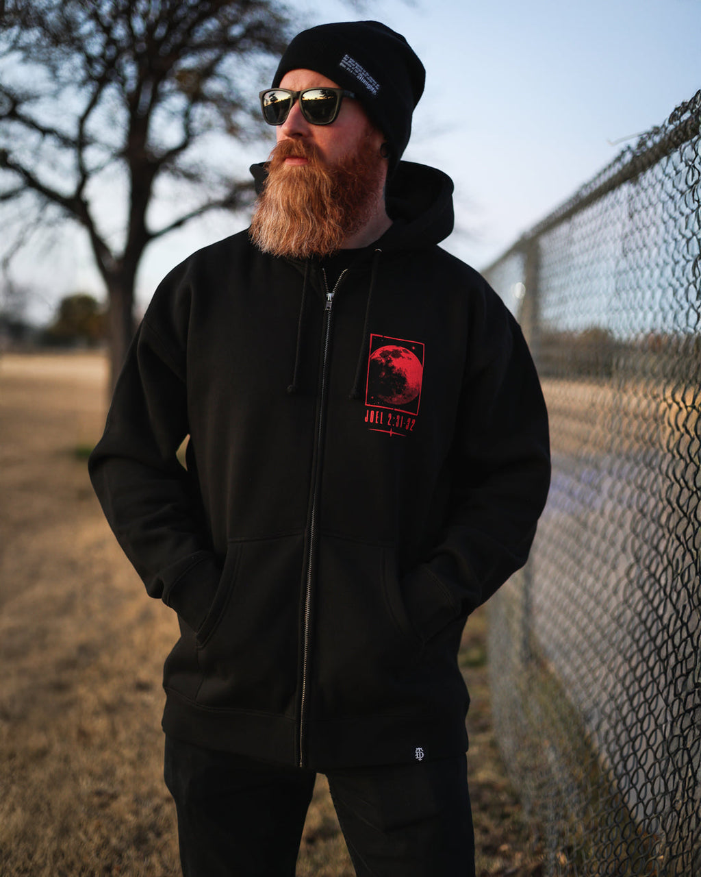 Blood Moon Zip Hoodie T-Shirts, Sweatshirt | CoreVibeTees.com (Image 3)