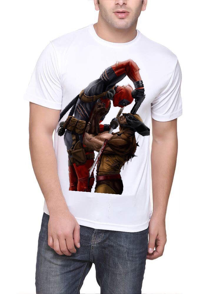 Deadpool Vs Wolverine White T-Shirt Hoodie, Sweatshirt | CoreVibeTees.com
