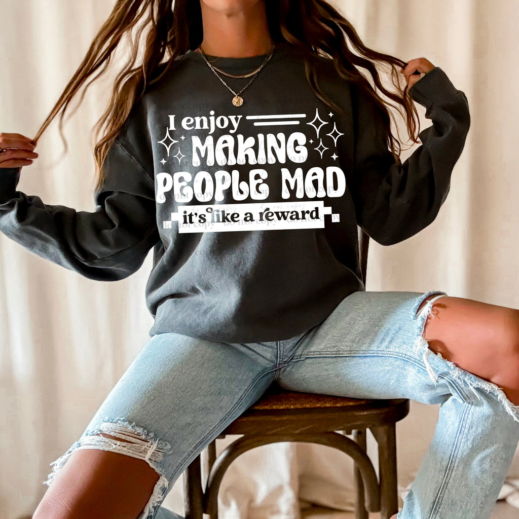 MORNING PEOPLE MAD SWEATSHIRT T-Shirts, Hoodie | CoreVibeTees.com (Image 1)