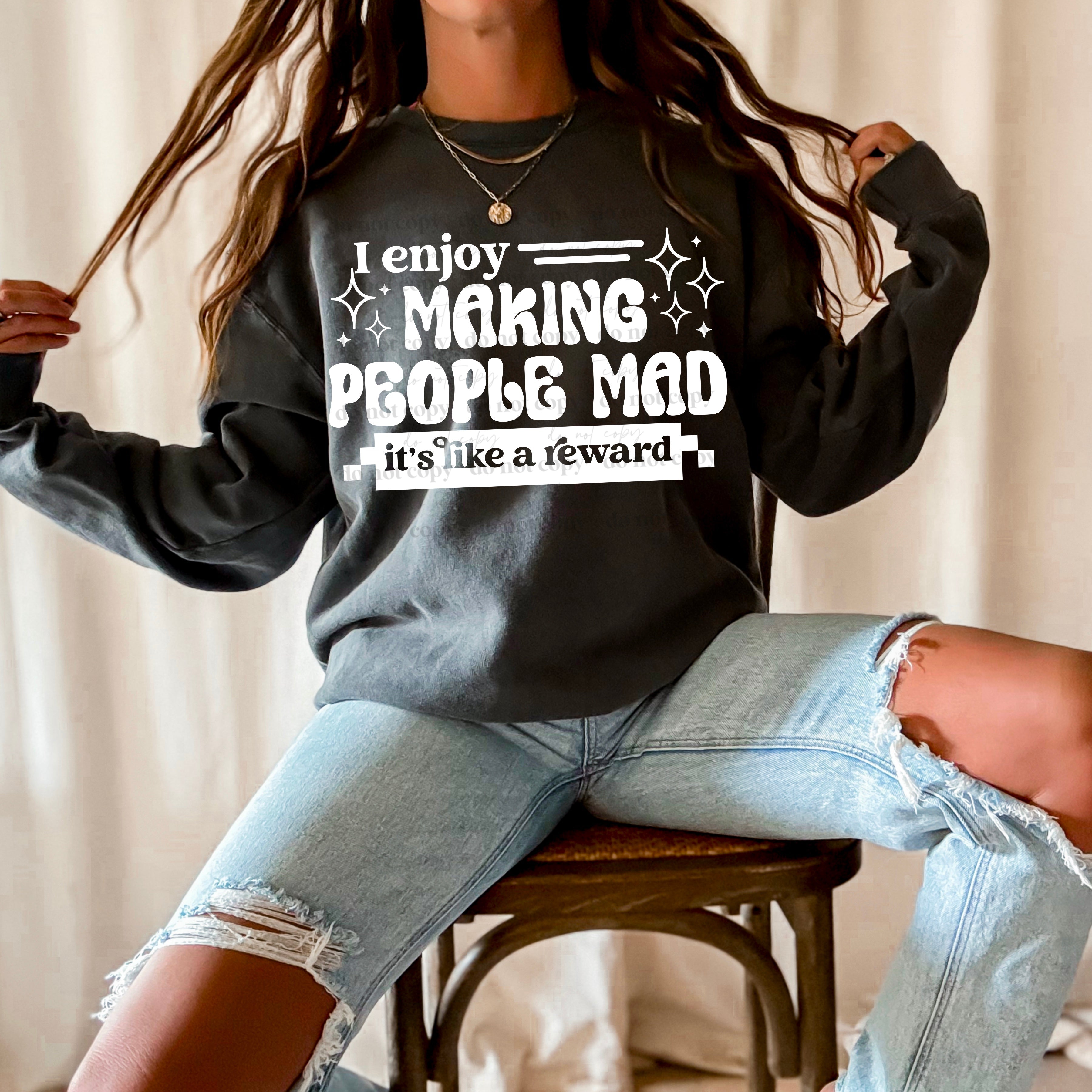 MORNING PEOPLE MAD SWEATSHIRT T-Shirts, Hoodie | CoreVibeTees.com (Image 1)