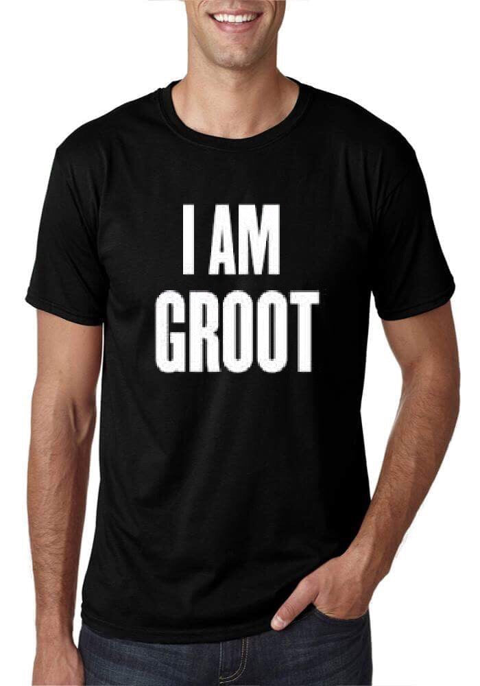 I Am Groot Black T-Shirt Hoodie, Sweatshirt | CoreVibeTees.com