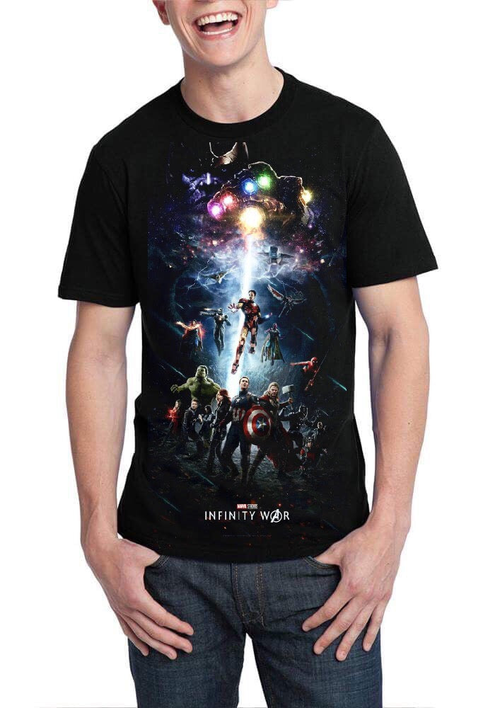 Avengers Infinity War Black T-Shirt Style001 Hoodie, Sweatshirt | CoreVibeTees.com