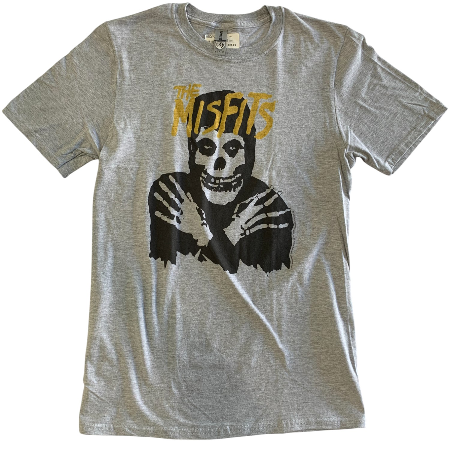 Misfits Crimson Ghost Gray T-Shirt Hoodie, Sweatshirt | CoreVibeTees.com (Image 1)