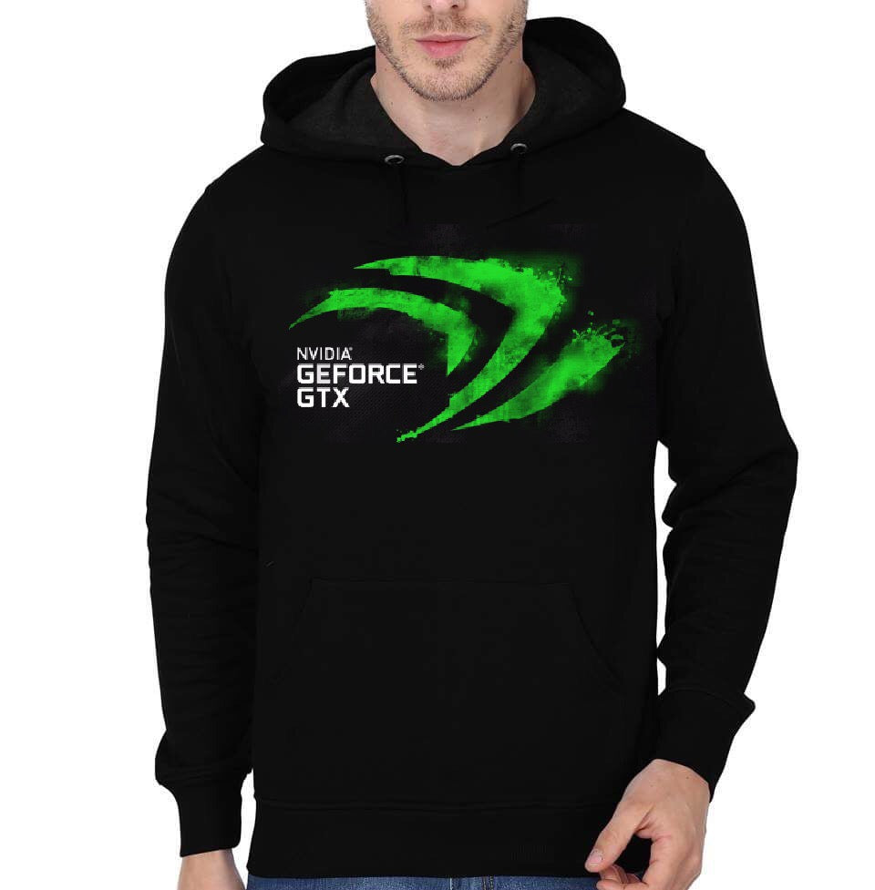 Nvidia Geforce GTX Black Hoodie T-Shirts, Sweatshirt | CoreVibeTees.com