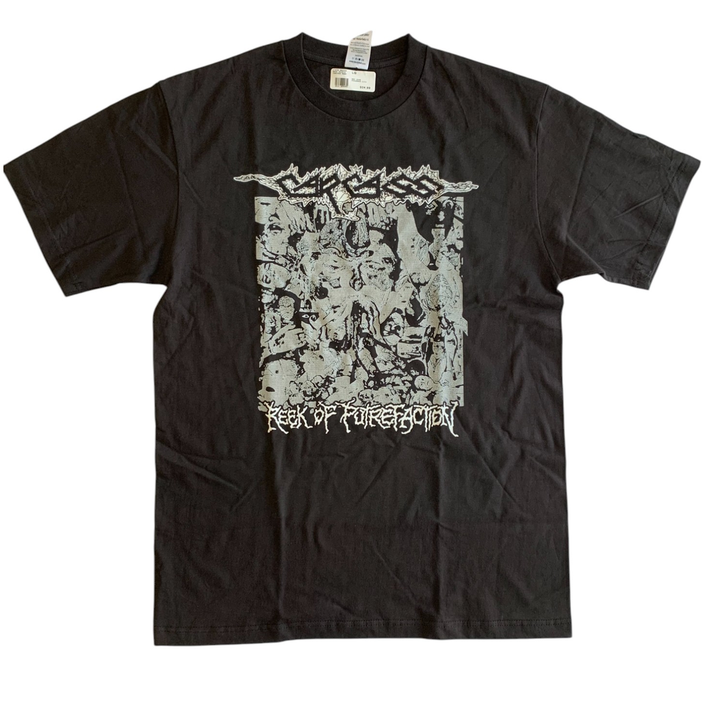Carcass Reek of Putrefaction T-Shirt Hoodie, Sweatshirt | CoreVibeTees.com (Image 1)