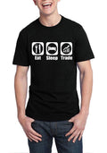 Eat Sleep Trade Black T-Shirt Hoodie, Sweatshirt | CoreVibeTees.com