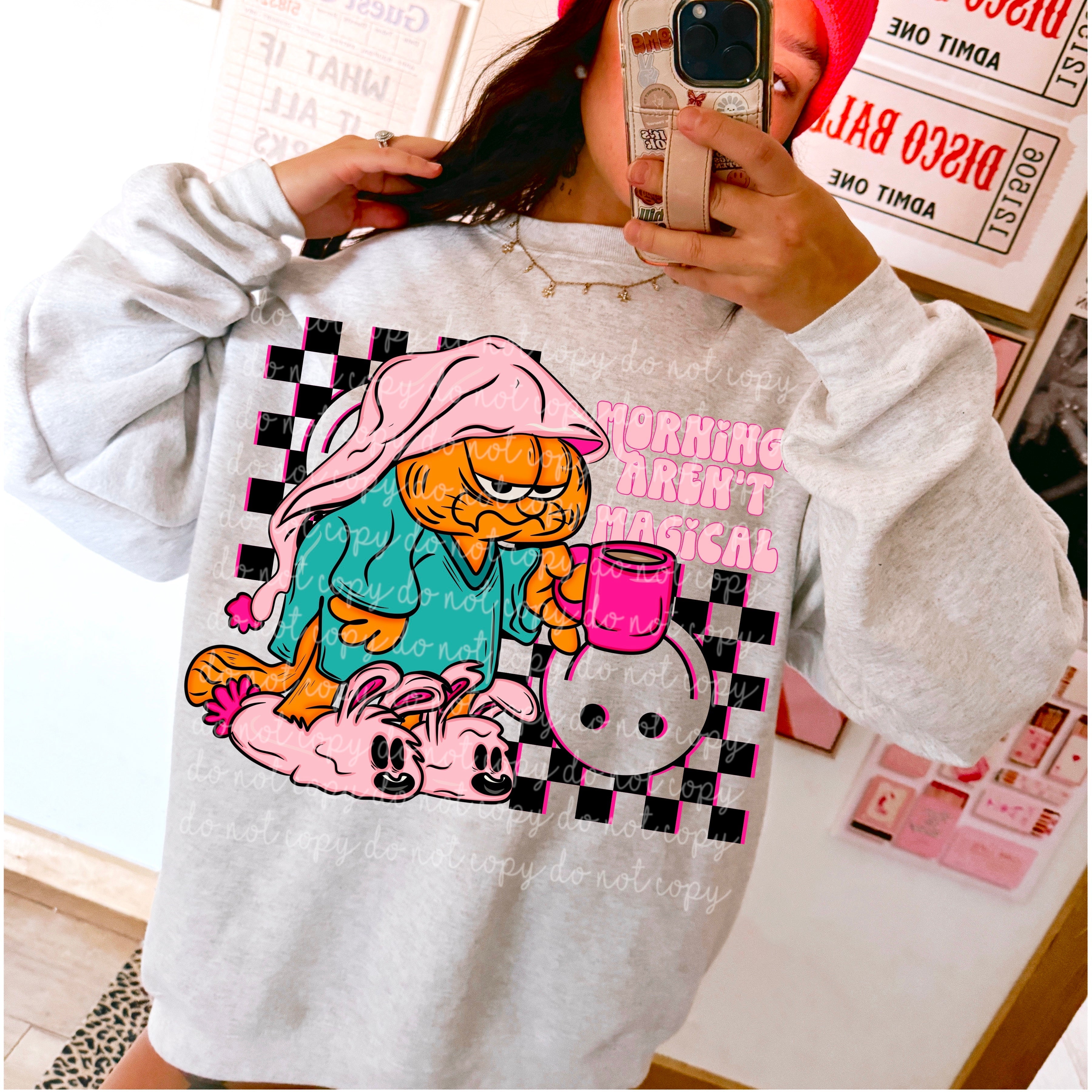 MORNINGS ARENT MAGICAL SWEATSHIRT T-Shirts, Hoodie | CoreVibeTees.com (Image 1)