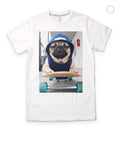 Thug Pug Life White T-Shirt Hoodie, Sweatshirt | CoreVibeTees.com