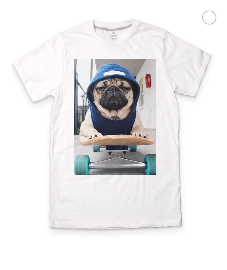 Thug Pug Life White T-Shirt Hoodie, Sweatshirt | CoreVibeTees.com