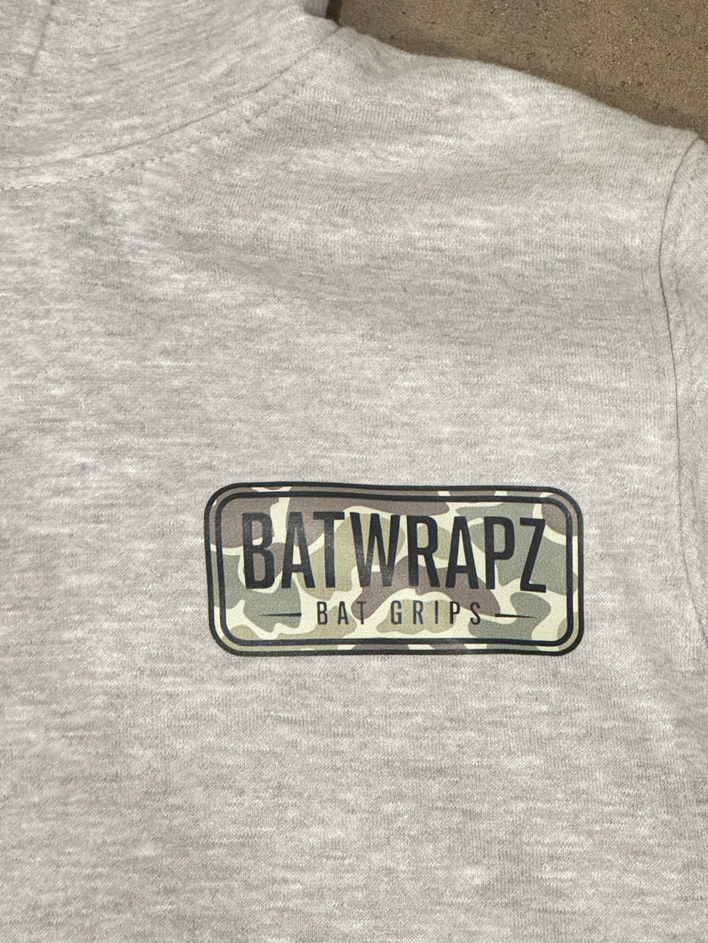 BatWrapz Duck Camo Hoodie Youth - Grey T-Shirts, Sweatshirt | CoreVibeTees.com (Image 4)