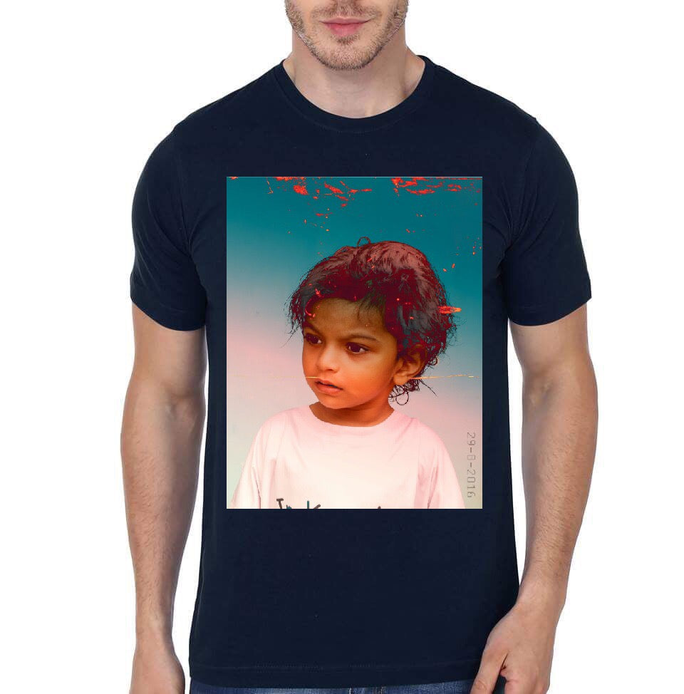 Custom Navy Blue Tee Hoodie, Sweatshirt | CoreVibeTees.com