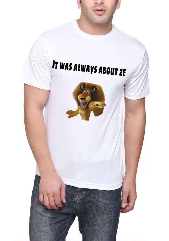 It Was Always About Ze Madagascar White T-Shirt Hoodie, Sweatshirt | CoreVibeTees.com