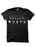 Vegan Black T-Shirt Style001 Hoodie, Sweatshirt | CoreVibeTees.com