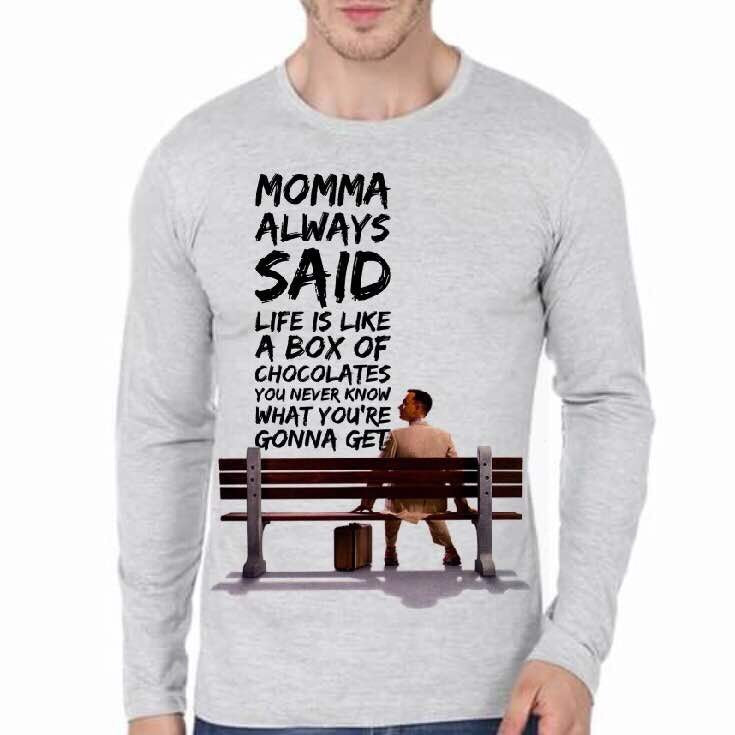 Forest Gump Full Sleeve T-Shirt Hoodie, Sweatshirt | CoreVibeTees.com
