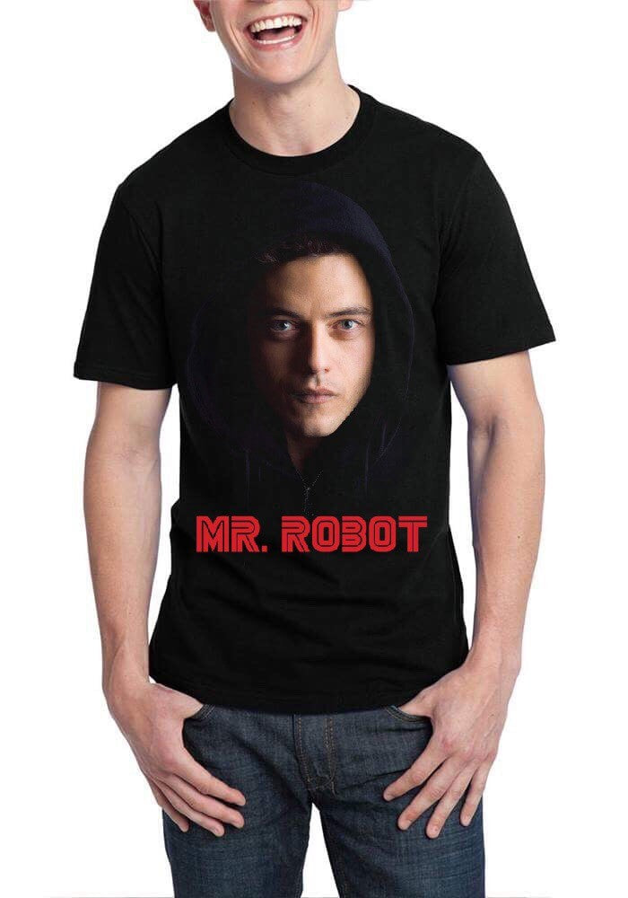 Mr. Robot Black T-Shirt Style001 Hoodie, Sweatshirt | CoreVibeTees.com