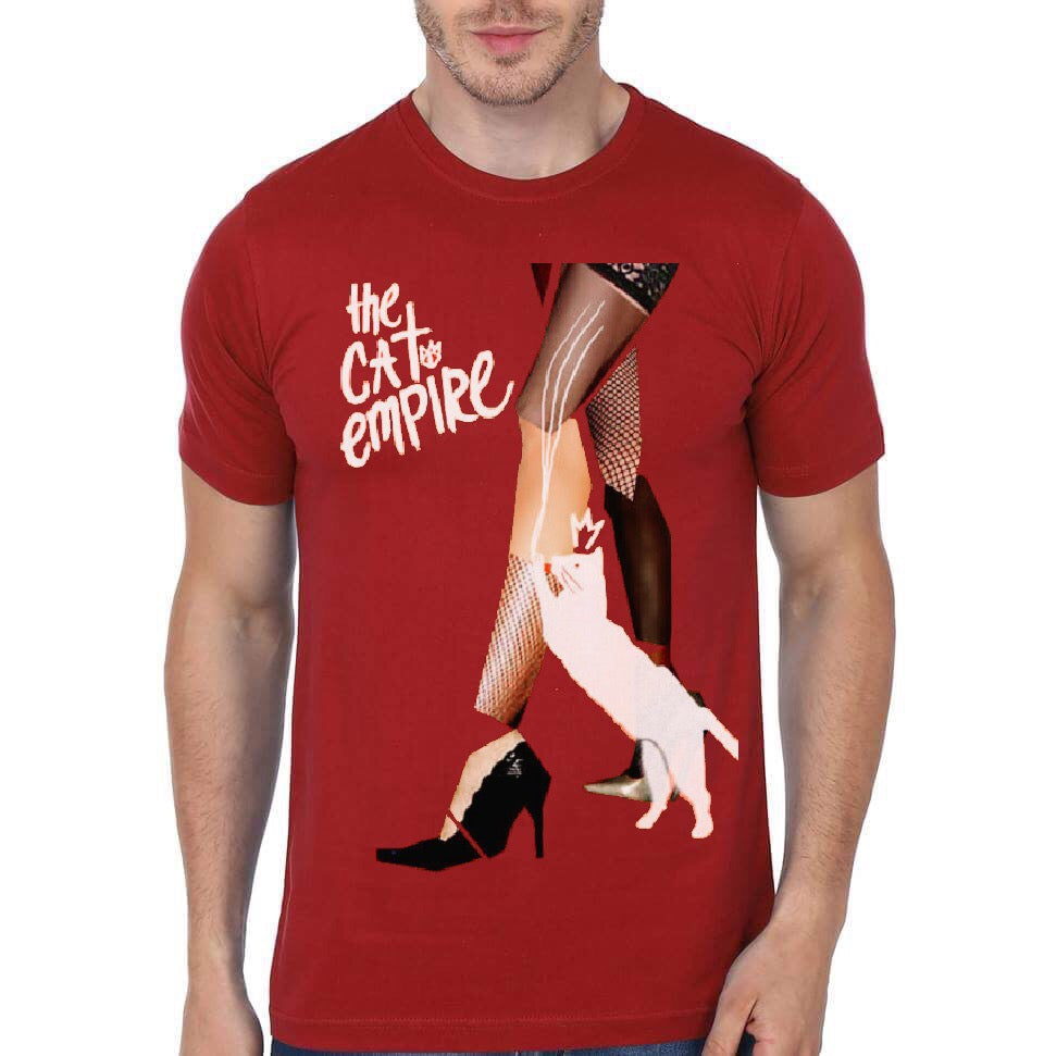 The Cat Empire Red T-Shirt Hoodie, Sweatshirt | CoreVibeTees.com