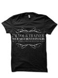 Gym Trainer Black T-Shirt Hoodie, Sweatshirt | CoreVibeTees.com