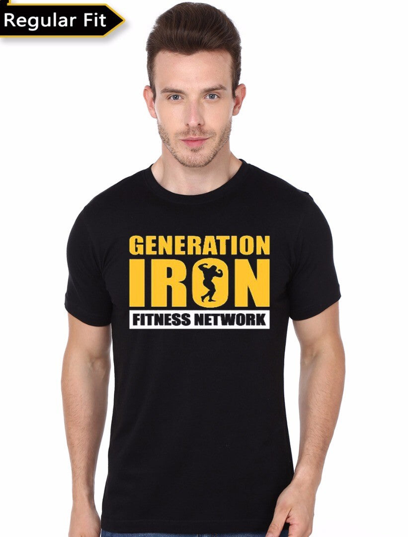 Generation Iron Fitness Network Black T-Shirt Hoodie, Sweatshirt | CoreVibeTees.com