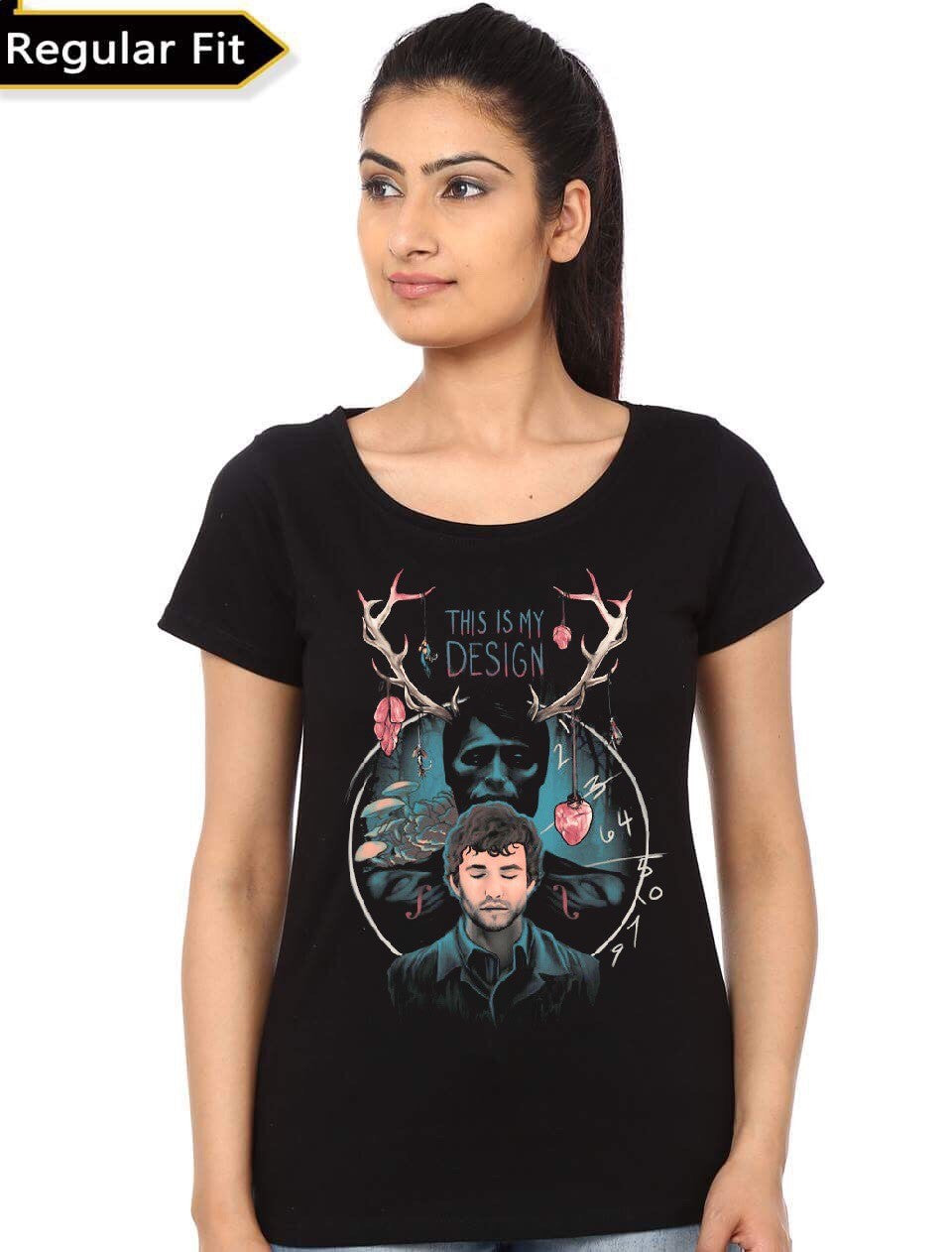 Hannibal Black Girlâ€™s T-Shirt Hoodie, Sweatshirt | CoreVibeTees.com