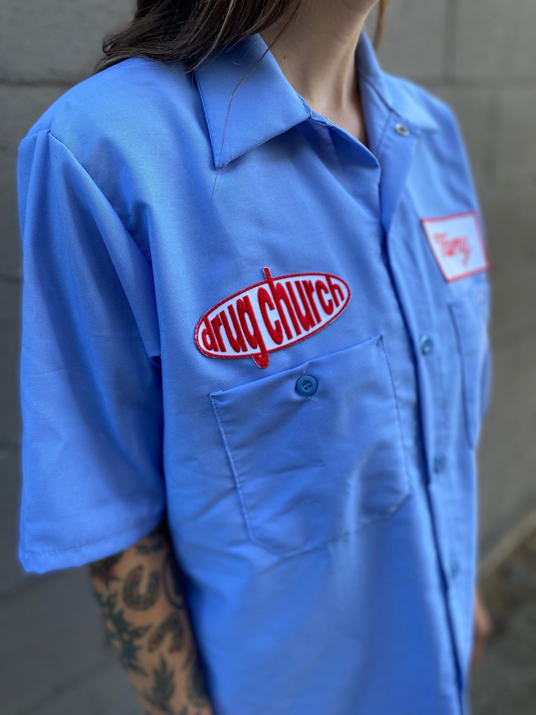 Drug Church - TAWNY WORKSHIRT T-Shirts, Hoodie, Sweatshirt | CoreVibeTees.com (Image 3)