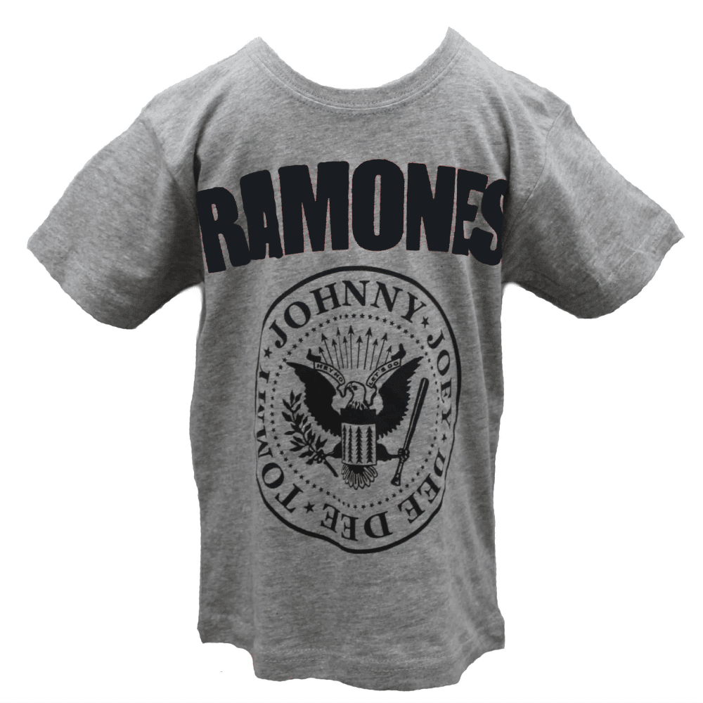 Ramones Kids Charcoal T-Shirt Hoodie, Sweatshirt | CoreVibeTees.com (Image 2)
