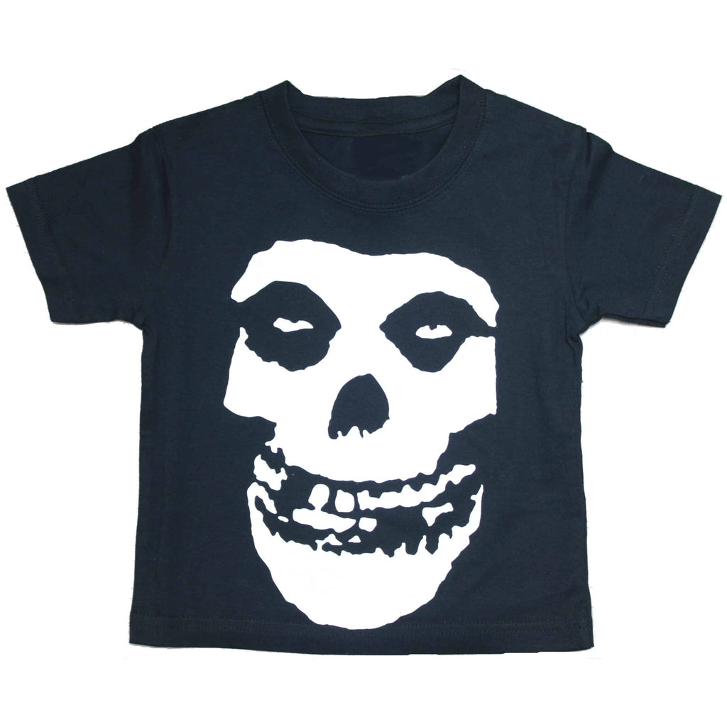 Misfits Fiend Skull Kids Black T-Shirt Hoodie, Sweatshirt | CoreVibeTees.com (Image 1)