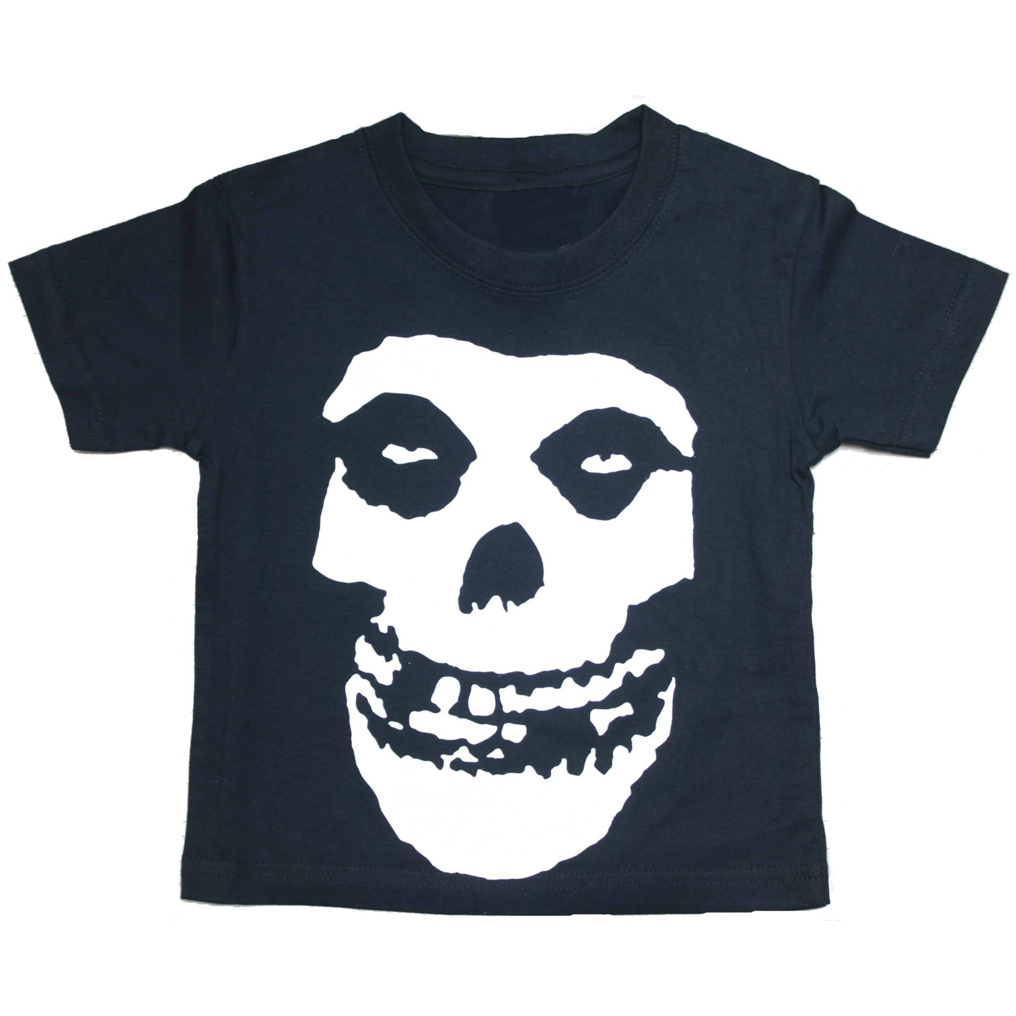 Misfits Fiend Skull Kids Black T-Shirt Hoodie, Sweatshirt | CoreVibeTees.com (Image 1)
